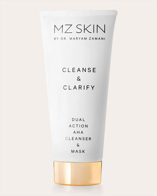 MZ Skin Cleanse & Clarify Dual Action AHA Cleanser & Mask 100ml 0